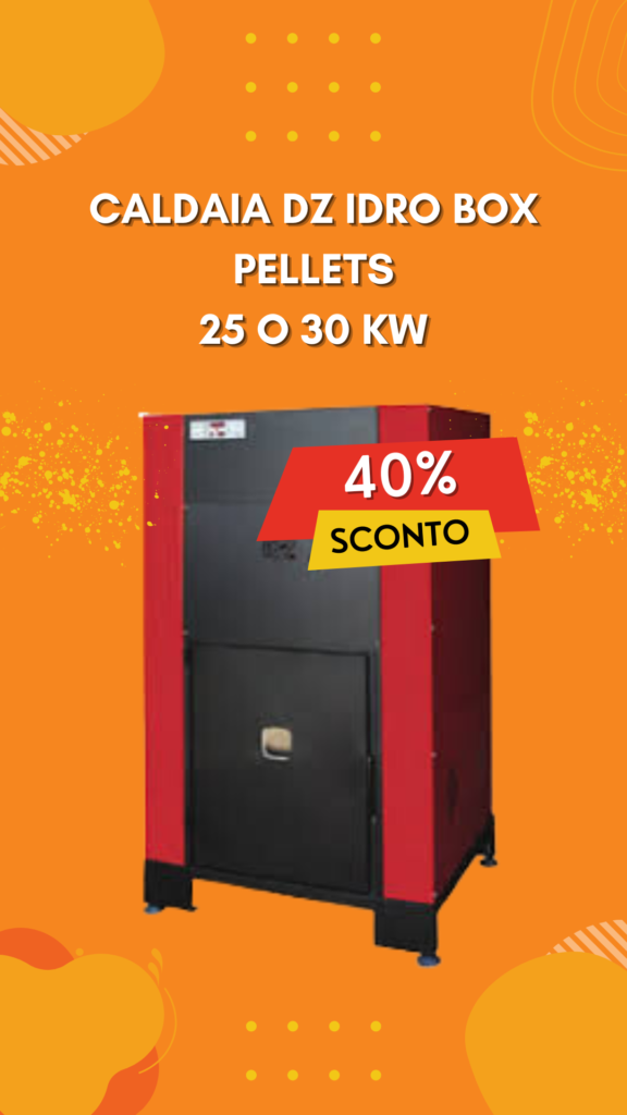 caldaia pellet dz 25 o 30 kw