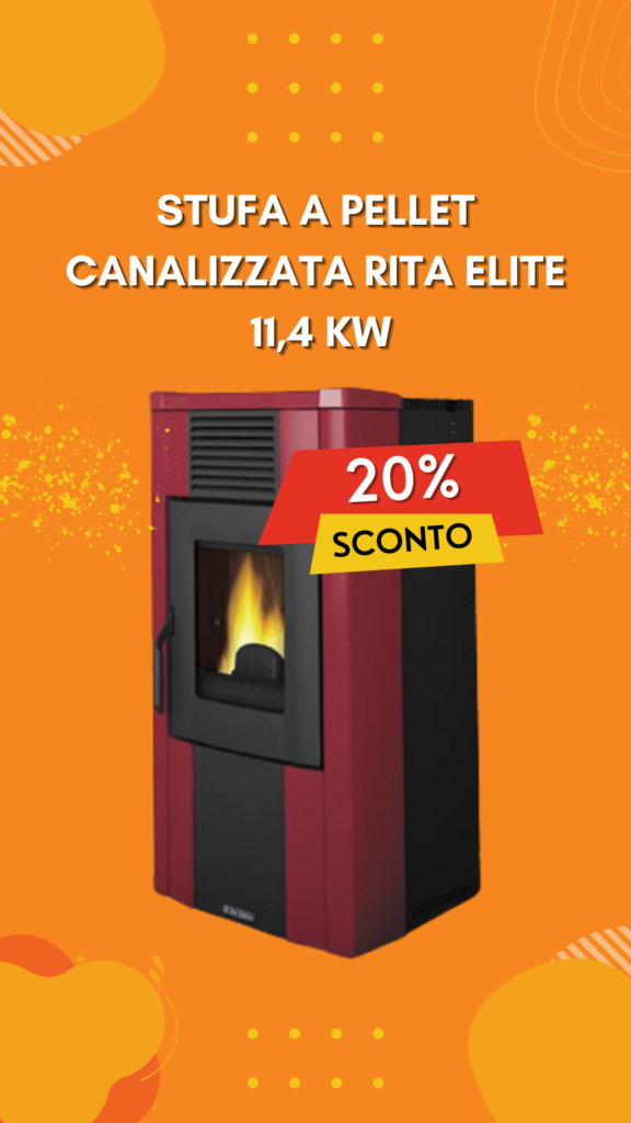 stufa pellet rita elite 11,4kw